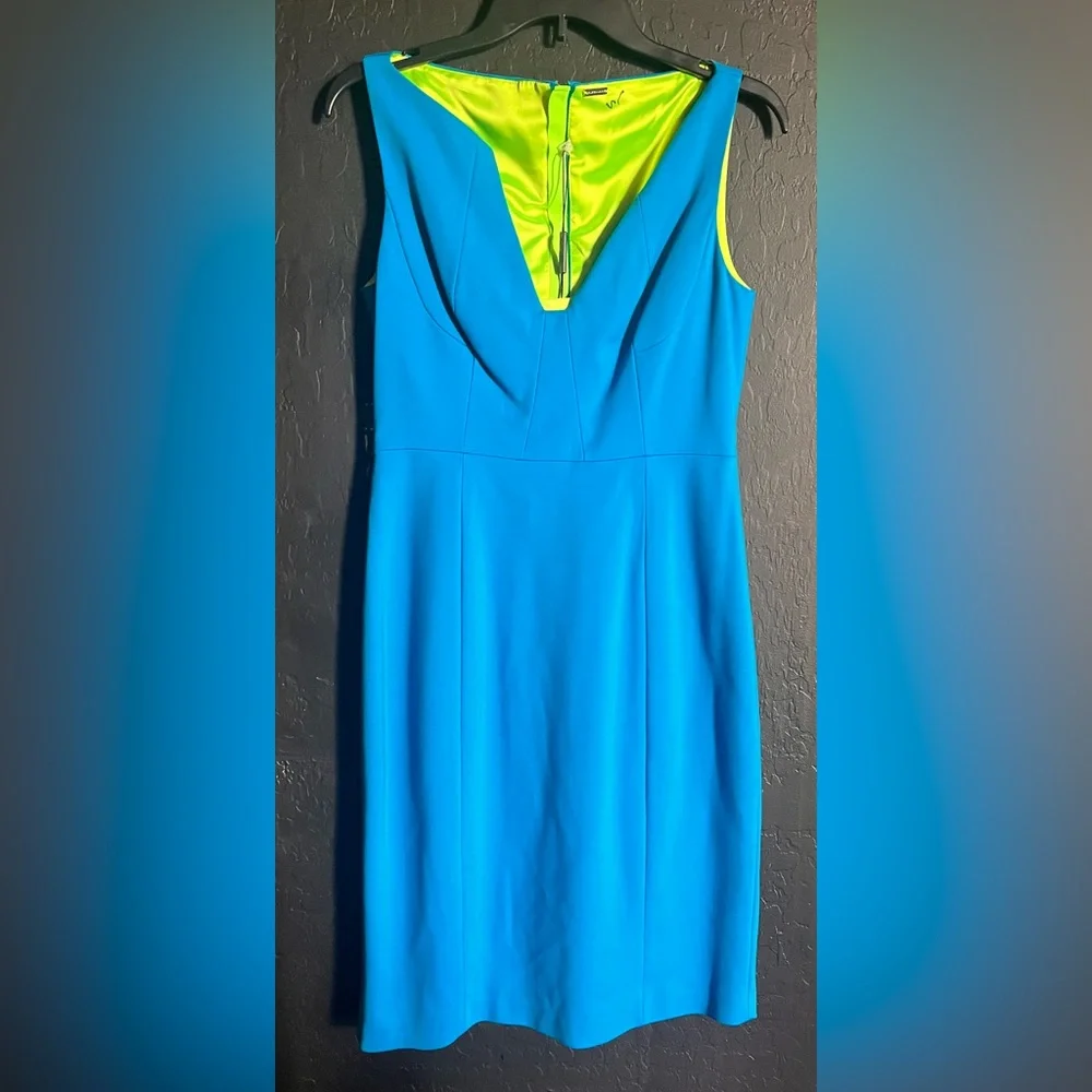 ELIE TAHARI Women's Nessa Dress, Scuba, 6 - Picture 2 of 3